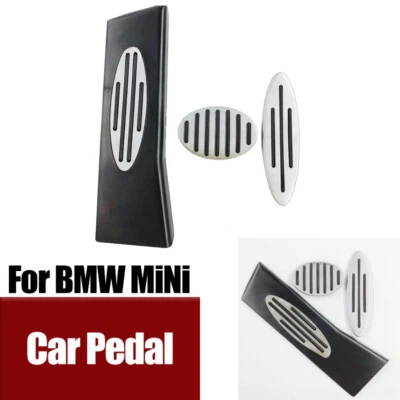 Pastilla de reposapiés de freno de gasolina de acero inoxidable para BMW Mini Cooper F55 F56R55 R57 Foto 1 de 4