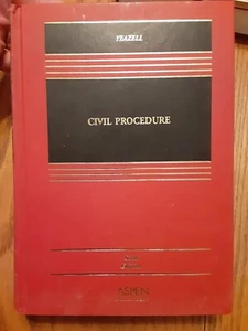 Civil Procedure by Stephen C. Yeazell 2004, Hardcover Sixth Edition - Picture 1 of 9