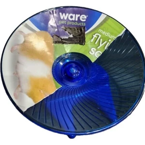 HAMSTER FLYING SAUCER WHEEL BY WARE PET PRODUCTS. NEW - Picture 1 of 6