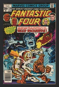 FANTÁSTICOS CUATRO #179, MARVEL COMICS, 1977, ¡EN BUEN ESTADO, METALOIDE! - Imagen 1 de 1