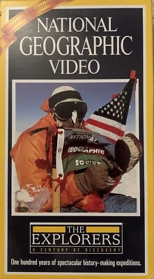 National Geographic Video The Explorers Century Of Discovery VHS Tape 1988 GOOD! - Image 1 of 4