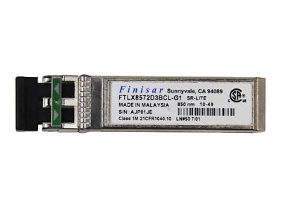 FINISAR 10G multi-mode optical module FTLX8572D3BCL-G1 850nm 10G SFP Transceiver - Image 1 of 4