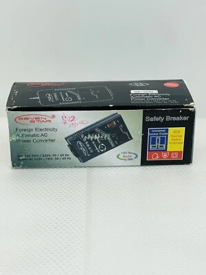SF-500 110 220 Volt 500 Watt Automatic AC Voltage Converter 110v 220v 240 Volt - Image 1 of 4
