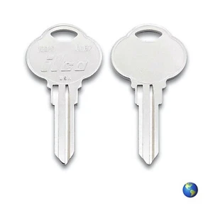 CLB7 Key Blanks for Various Steering Wheel Locks by The Club (2 Keys) - Picture 1 of 2