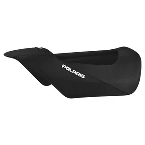 Polaris Fusion IQ 600-900 Gripper Snowmobile Seat Cover ALL BLACK LOGO #359 - Picture 1 of 7