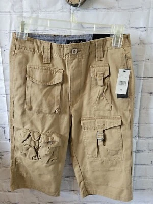 Nuevos Pantalones Cortos de Vuelo Sean John Niños Carga Talla 10 Caqui Foto 1 de 4