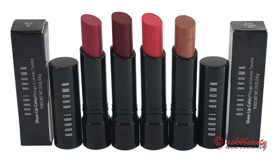 Bobbi Brown Sheer Lip Color Lipstick Choose Shade .13oz New In Box - Image 1 of 1