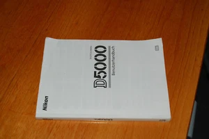 Benutzerhandbuch Nikon D5000 gebraucht - Bild 1 von 1