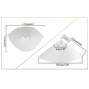 50Pcs Sla 3D Printer Filter UV Resin Filter White Paper Cup 3D Printer Thicker - Photo 1/7