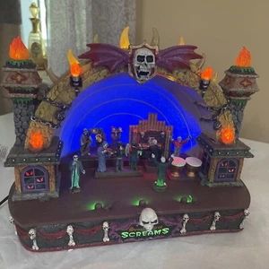 Lemax - Spooky Town - SYMPHONY OF SCREAMS Orchestra - # 85303 - See VIDEO - Picture 1 of 15