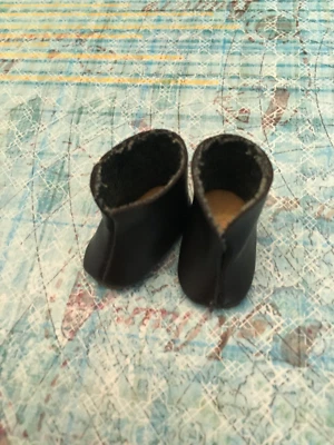 原装黑色靴子,适用于 8 英寸 Madame Alexander 娃娃 — 第 1/4 张图片