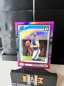 Panini Donruss 2024 - Clasificado novato Caleb Williams #327 vista previa óptica Pink Prizm - Imagen 1 de 2
