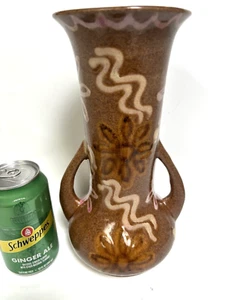 MCM Scheurich Keramik Germany ~ Abstract Art Pottery Vase #160 960A Floral RARE - Picture 1 of 7