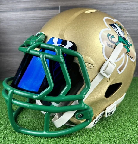 NOTRE DAME FIGHTING IRISH  Riddell  Full Size Authentic Football Helmet Adult Cover