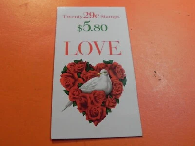 U. S. Stamp Booklet - Scott #BK214, LOVE 29-Cent - Image 1 of 2