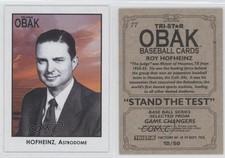 2010 TRISTAR Obak Black /50 Roy Hofheinz #77