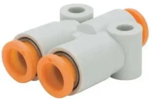 4 Stück SMC KQ2U07-00A Y Union, 1/4 Zoll, Röhrenrohr - Bild 1 von 2