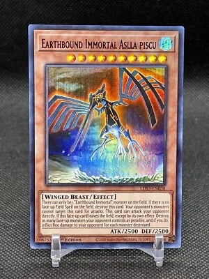 Yugioh Legendary Duelists: Season 3 Earthbound Immortal Aslla Piscu (Red) NM/M - Image 1 of 2