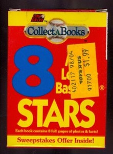 1991 Line Drive Collect-A-Books Baseball Box Pack Complete Set Collectabooks