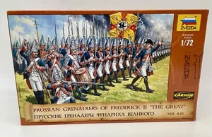 Zvezda Prussian Grenadiers of Frederick II „The Great“ #8071 1:72 Carson - Bild 1 von 7