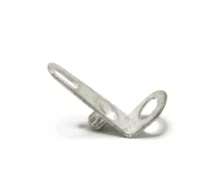 (100x) Solder Tab Type Mounting Lug .020 Steel .169 Dia FREE SHIPPING - Picture 1 of 4