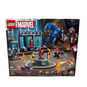 Lego 76315 Marvel Studios Iron Man’s Laboratory Hall Of Armory The Infinity Saga - Foto 1 di 3