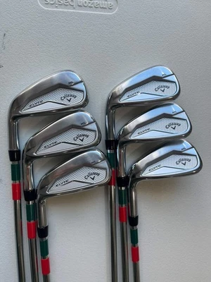 Callaway Elyte HL Iron Set 5-PW KBS Max 80 Regular Flex Lefty Standard NICE - Image 1 of 4