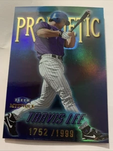 1999 Fleer Mystique #d Numbered 1752/1999 Travis Lee Arizona Diamondbacks - Picture 1 of 2
