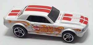 Hot Wheels 2010  White/Red 67 Ford Mustang GT  Malaysia Loose - Bild 1 von 10