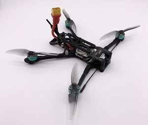 4 Inch Fpv Drone, Freestyle Drone,, Bnf, Foldable, Run Cam, Goku F722, Fast 4! - Picture 1 of 14