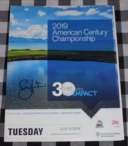 Shane Victorino Signed American Century Golf 2019 Pairing Sheet Phillies MLB - Picture 1 of 1