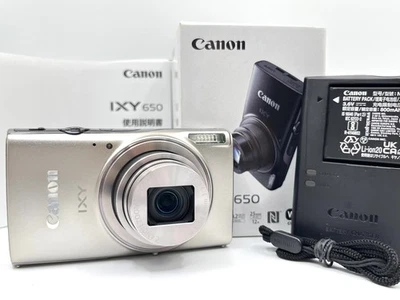 *MINT in BOX w/Charger*Canon Powershot IXY 650 ELPH 360 20.2MP Camera From JAPAN - Image 1 of 4