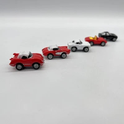 1980s Galoob Micro Machines – Lot of 5 CORVETTES – C1 to C4 – Vintage - Image 1 of 4