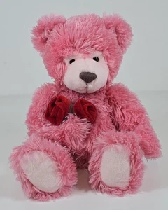 Russ Charlotte Pink Bear 12” Soft Toy Plush Teddy - Picture 1 of 3
