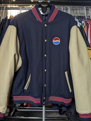 Vintage 90's Pepsi Varsity Jacket 3XL - Image 1 of 4