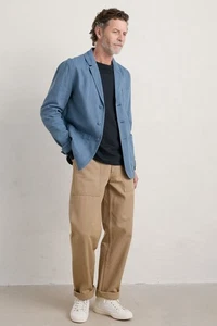 Seasalt Men's Jacket - blue Men's Tollgate Jacket - Regular - Sail Blue - Picture 1 of 6