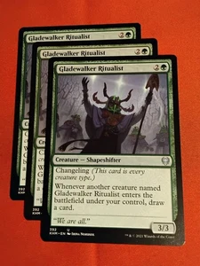 Gladewalker Ritualist #392 Kaldheim (x3) MTG Magic The Gathering Unbespielt Mint+ - Bild 1 von 2