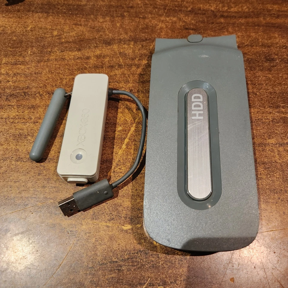 Microsoft XBOX 360 Wireless Network Adapter WiFi Internet & External Hard drive - Image 1 of 4