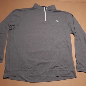 Rhoback 1/4 Zip Golf Pullover Men's 2XL Performance Stretch Mock Neck Sweater - Picture 1 of 9