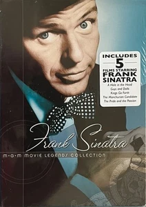 Frank Sinatra: MGM Movie Legends Collection (DVD, 2007, 5-Disc) ***NEW*** - Imagen 1 de 3