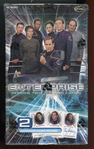 2002 STAR TREK ENTERPRISE SEASON TWO SEALED BOX 40 PACKS, 9 CARDS PER PACK - Picture 1 of 1
