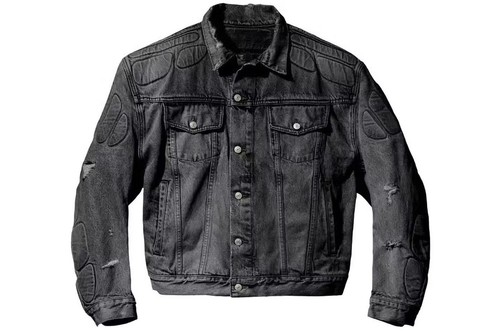 Yeezy Gap Engineered by Balenciaga Giacca Denim Imbottita 'Grey Wash' MADE IN CHINA