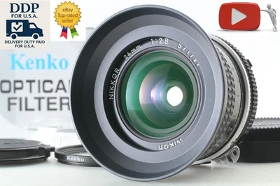 con capucha HN-1 [COMO NUEVO] Nikon Ai Nikkor 24 mm f/2,8 lente gran... - Imagen 1 de 4