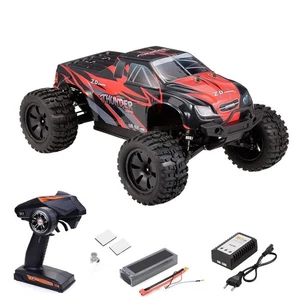 9106-S 1/10 4WD Monster Truck Electric RC Off Road Vehicle Wheelie Bar 10427-S2 - Picture 1 of 9