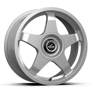 17x7.5 fifteen52 Chicane Speed Silver Gloss Wheels 4x100/4x4.25 (42mm) Set of 4 - Picture 1 of 5