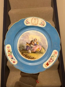 Sevres Porzellan Teller 19. Jahrhundert Französisch Europa Frankreich König Louis Philippe - Bild 1 von 14