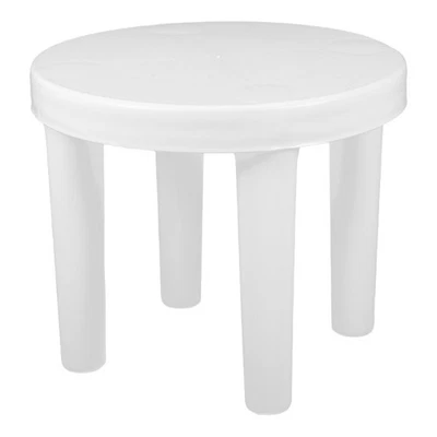  2 Pack Hocker Rund Tritthocker Kunststoff Anti-Schlupf-Stuhl Plastikhocker - Bild 1 von 4