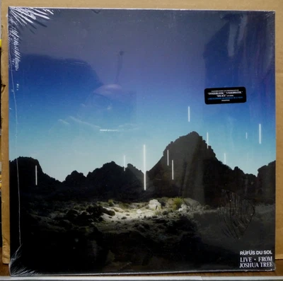 Rufus Du Sol – Live From Joshua Tree RARE Transparent Blue Colored Vinyl LP NEW - Image 1 of 3