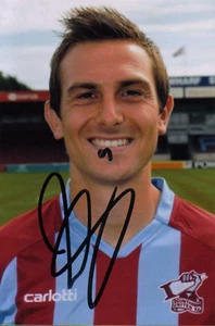 FOTO RETRATO 6x4 firmada por Paul Hayes de SCUNTHORPE + CERTIFICADO DE AUTENTICIDAD - Imagen 1 de 1