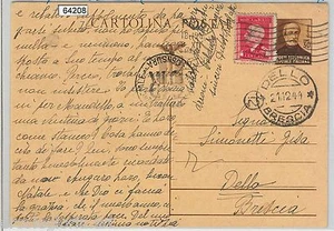 64208 - ITALIA RSI - STORIA POSTALE : INTERO POSTALE C112 con MARCA DA BOLLO - Picture 1 of 1